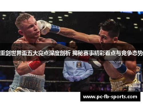 重剑世界盃五大亮点深度剖析 揭秘赛事精彩看点与竞争态势